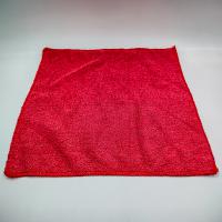 Салфетка из микрофибры 29х29 красная 200г/кв.м /300