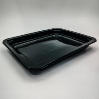 Контейнер под запайку А227-600мл (227х178х25) черный РЕ Алькор / 420