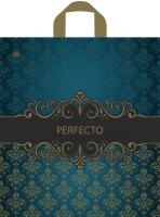 Пакет петлевая ручка 420х460х0,095 Перфекто Версаль ПВД /25/300