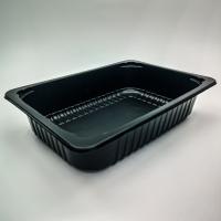 Контейнер под запайку А210-850мл (210х148х47) черный Алькор / 560