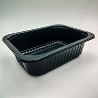 Контейнер под запайку А187-800мл (187х137х55) черный Алькор / 616