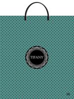 Пакет-сумка пласт ручка 440х400х0,100 Тифани ПВД /10/100