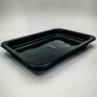 Контейнер под запайку А260-900мл (260х177х27) черный РЕ Алькор / 324