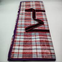 Сумки полипропиленовые 60*50+30 №5 ПП с молнией клетка  /12