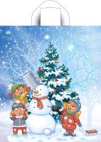 Пакет петлевая ручка 435х380х0,035 Волшебный момент ПВД /50/500