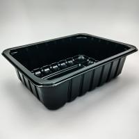 Контейнер под запайку А190-900мл (190х144х55) черный РЕ Алькор / 550