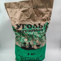 Уголь древесный 3кг