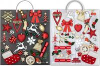 Пакет-сумка пласт ручка 440х400х0,100 Коллаж сталь  беж двусторонний  ПВД /10/100