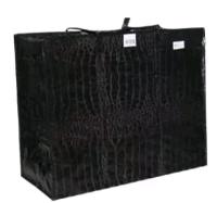 Сумки полипропиленовые 64+32x51+32 ПП с молнией  Шер Кожа (Артпласт)/12