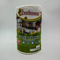 Салфетки универсальные в рулоне 150шт, 20х23см, вискоза (спанлейс) 35 г/м2, Любаша
