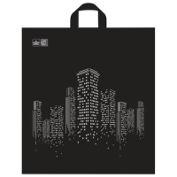 Пакет петлевая ручка 440x400x0,043 Биг сити ПНД /50/300