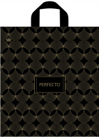 Пакет петлевая ручка 400х370х0,095 Перфекто Орнамент ПВД /25/300