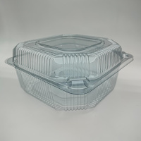 Контейнер с крышкой К-13 Кр(Н) ПЭТ размер 125*125*60 мм   Упакс-Юнити (Аналог РК-15НМ)/600