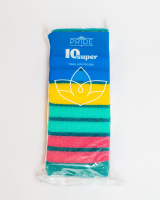 Губка д/посуды PRIDE 10МЕГА Супер100*65*25 10шт в упаковке/30