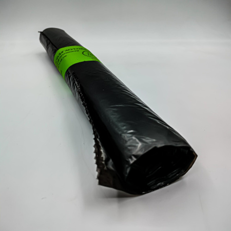 Мешки д/мусора  120л/10шт ПВД 70*110см черные 40 мкм /40 