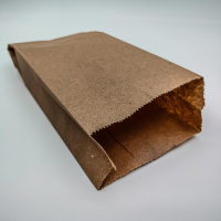 Пакет бумажный 210*90*40 крафт б/п/1500