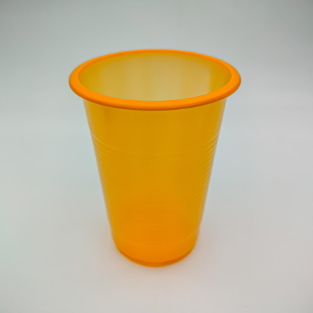 Стакан 200 мл б/цв Классик Фопос  желтый 100/3000 