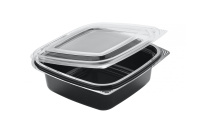 Контейнер с крышкой СКр-14/14-375 ПЭТ двухцветный   Упакс-Юнити /400