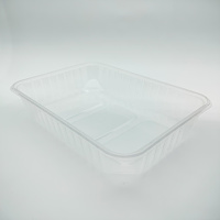 Контейнер  500 мл (186x132x34,4) прозрачный Упакс-Юнити/100/500