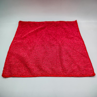 Салфетка из микрофибры 29х29 красная 200г/кв.м /300