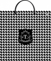 Пакет-сумка пласт ручка 360х370х0,100 Шанель ПВД /10/100