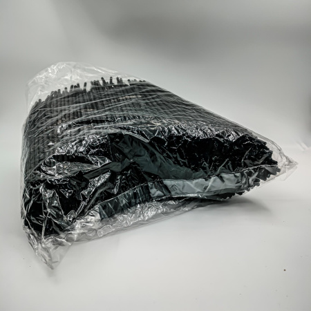 Трубочки с изгибом черные 240*5мм /1000 в уп/12