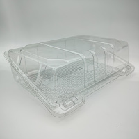 Контейнер с крышкой ДК-22/13 ПЭТ размер 220*130*45 мм   Упакс-Юнити /200