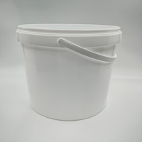 Ведро пищевое 5,6л  белое /120