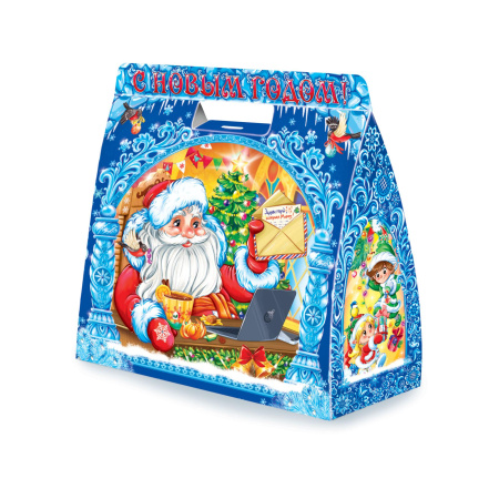 Сумка Мастерская Деда Мороза  1200 гр размер  245х115х230 мм/220