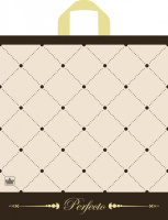 Пакет петлевая ручка 420х460х0,095 Перфекто Шик ПВД /25/300