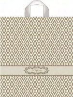 Пакет петлевая ручка 420х460х0,095 Перфекто Аргантэ ПВД /25/300