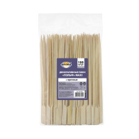 Пики Гольф бамбуковые 180мм Aviora 100шт в упаковке