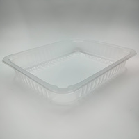 Контейнер под запайку А227-1100мл (227х178х40) прозрачный М/С+РЕ Алькор / 390