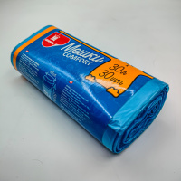 Мешки д/мусора 30л/30шт. 48х56 синие 7 мкм Уфа ПАК /35