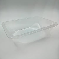 Контейнер под запайку А187-750мл (187х137х50) ЛАНЧ прозрачный Алькор / 572