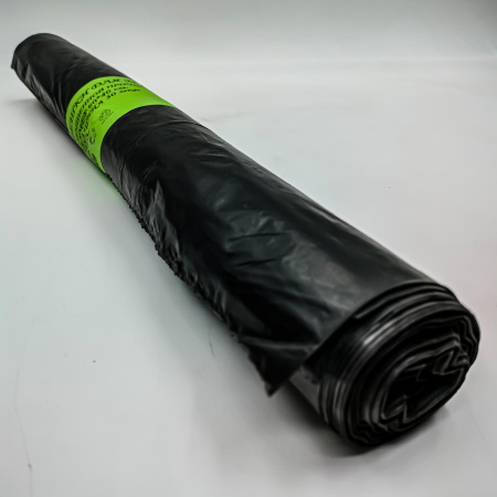 Мешки д/мусора 180л/10шт ПВД 80*130см черные 40 мкм /30 