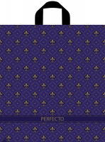 Пакет петлевая ручка 420х460х0,095 Перфекто Гранд ПВД /25/300