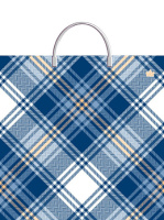 Пакет-сумка пласт ручка 360х370х0,100 Адмирал ПВД /10/100