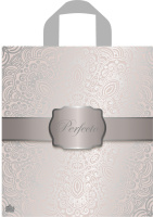 Пакет петлевая ручка 350х310х0,095 Перфекто Бэкграунд ПВД /25/300