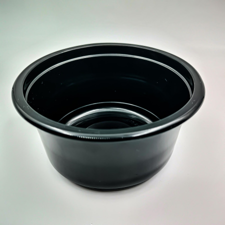 Контейнер круглый черный СпК-115 350мл ПП СТП 50/500 Контейнер круглый черный СпК-115 350мл ПП СТП 50/500