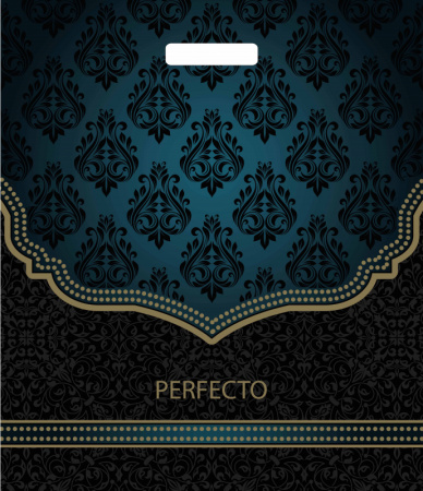 Пакет вырубная ручка 420х480х0,090 Перфекто Статус ПВД /25/400