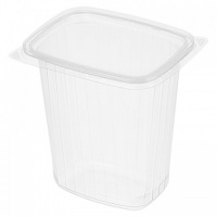 Контейнер прямоугольный 108х82 объем  500 мл Д-Полимер 100 шт в упак /1000