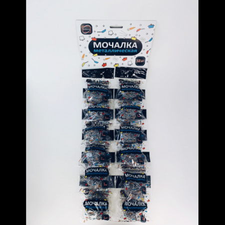 Губка металлическая  на листе 12шт /720