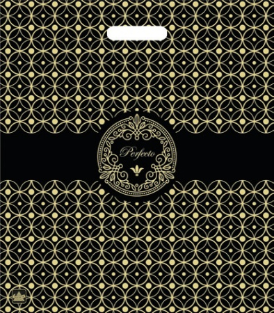 Пакет вырубная ручка 420х480х0,090 Перфекто Квадро ПВД /25/400 Пакет вырубная ручка 420х480х0,090 Перфекто Квадро ПВД /25/400