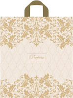 Пакет петлевая ручка 420х460х0,095 Перфекто Мин  ПВД /25/300