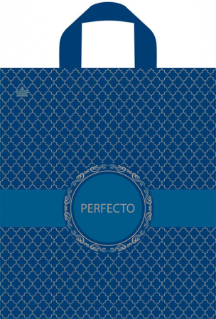 Пакет петлевая ручка 350х310х0,095 Перфекто Релакс ПВД /25/300
