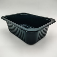 Контейнер под запайку А187-950мл (187х137х63) черный Алькор / 594