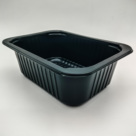 Контейнер под запайку А187-950мл (187х137х63) черный Алькор / 594