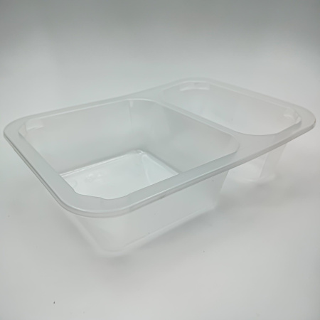 Контейнер под запайку А187-45мм 2С 30х70 (187х137х45) прозрачный РЕ Алькор / 572