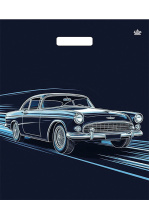 Пакет вырубная ручка 450х380х0,060 ламин Движение /50/500